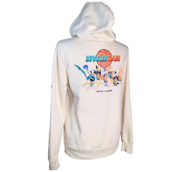 Space Jam A New Legacy Looney Tunes Graphic Print Hoodie - Size Small - Picture 14 of 16